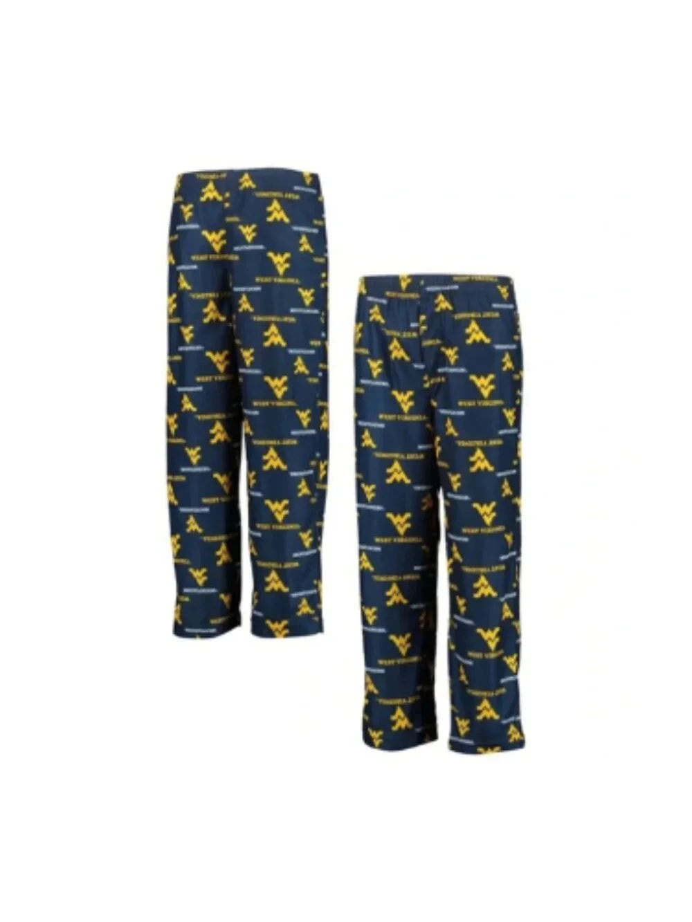Gen2 Youth West Virginia Mountaineers Sleep Pants L 12/14 AOP Pajama Lounge NWT
